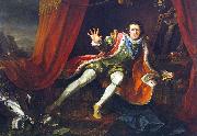 unknow artist David Garrick as Richard III in Colley Cibber's adaptation of the William Shakespeare play oil painting reproduction